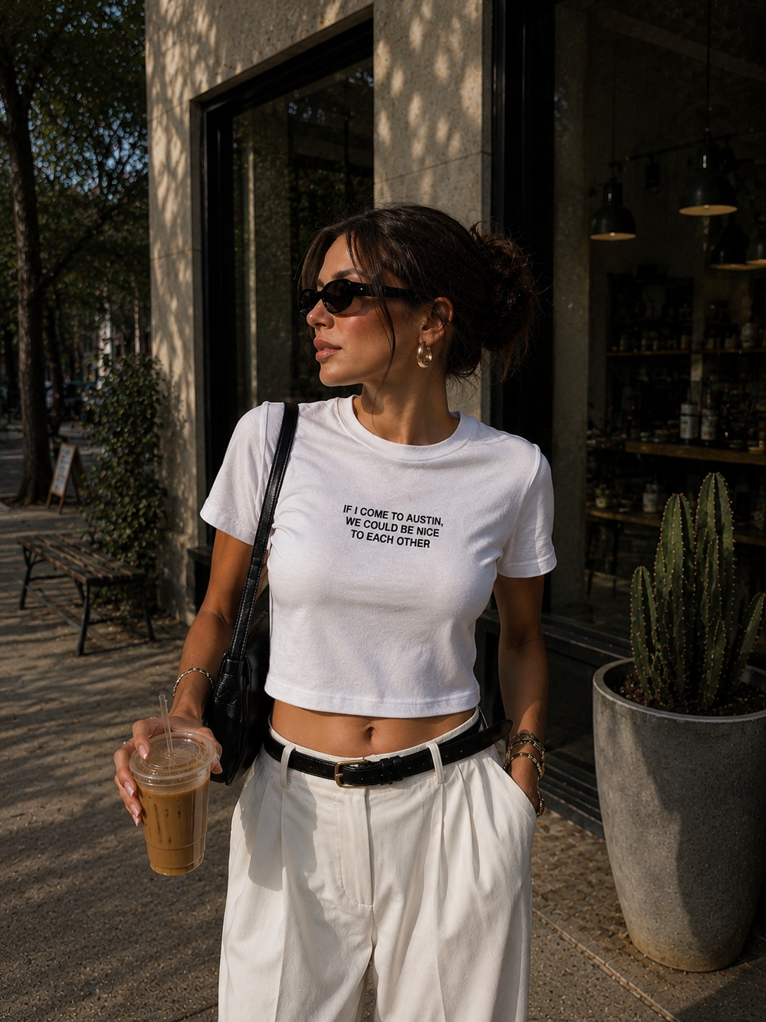 NICE TO EACH OTHER AUSTIN BABY TEE
