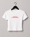 LOOKING FOR MY FUTURE EX-HUSBAND BABY TEE