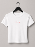I Love Tings Baby Tee