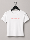 Kinda Chic To Be Delulu Baby Tee