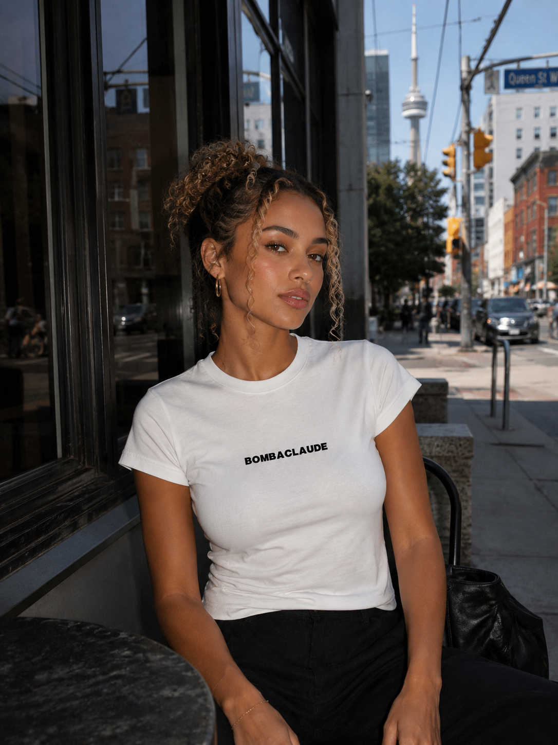 Bombaclaude Baby Tee