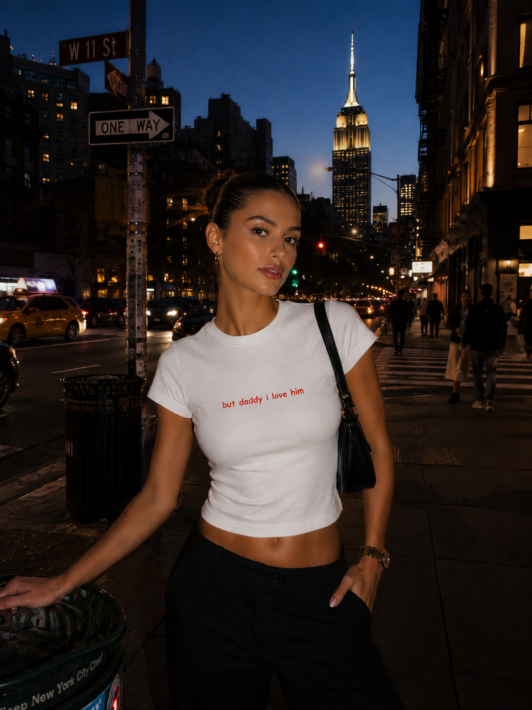 But Daddy I Love Him Baby Tee