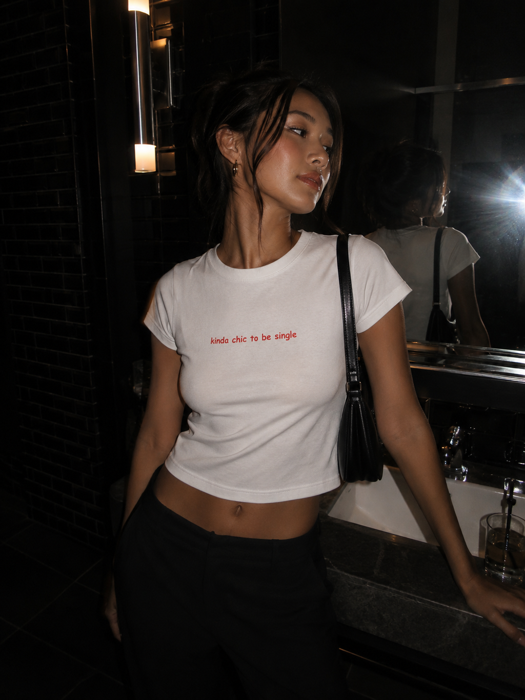 Kinda Chic To Be Single Baby Tee
