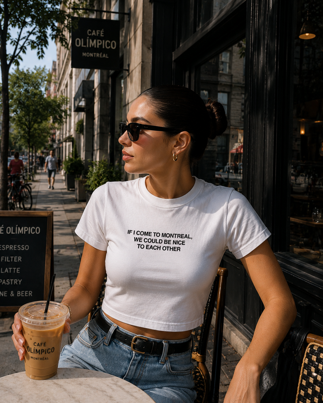 NICE TO EACH OTHER MONTREAL BABY TEE