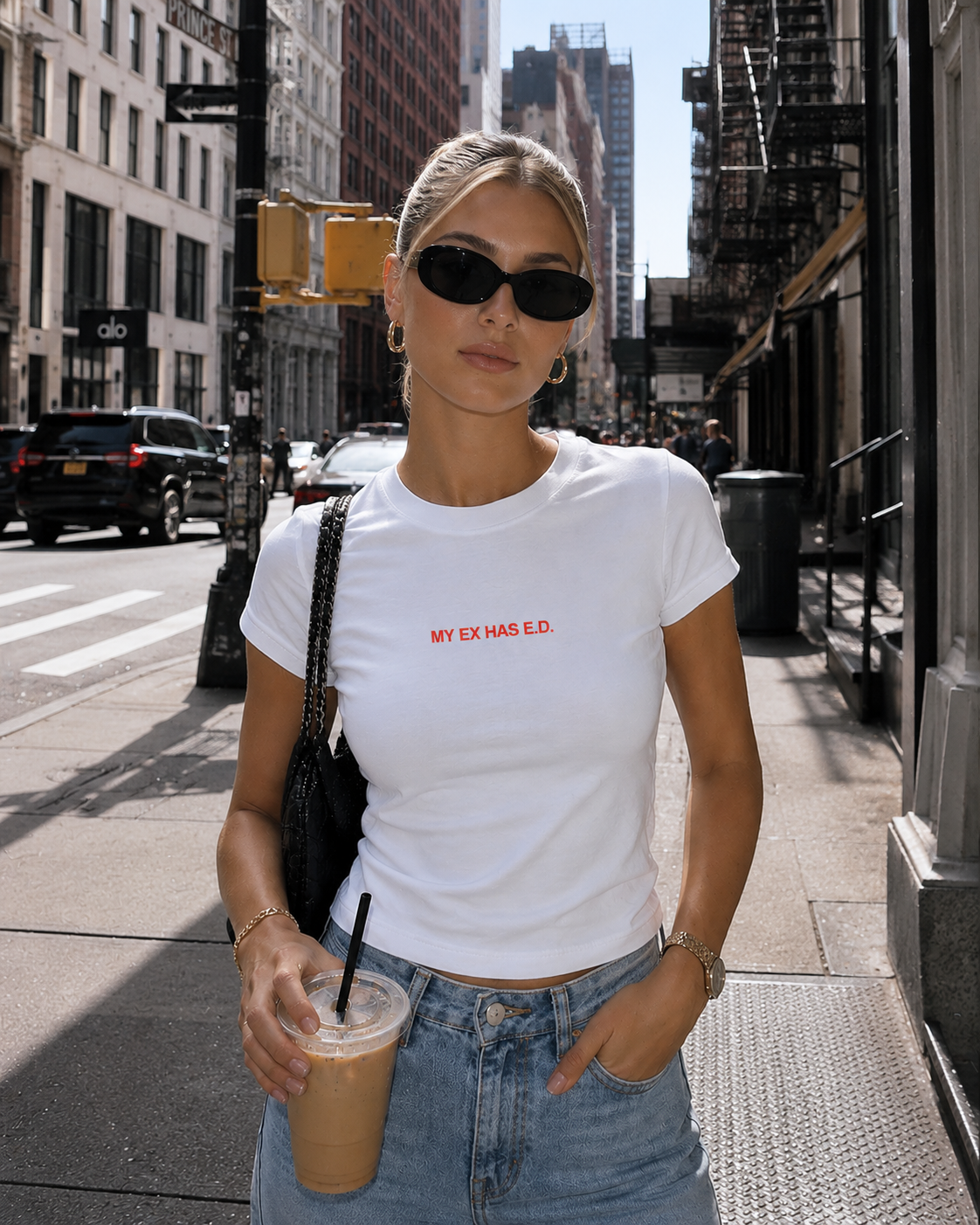 MY EX HAS E.D. BABY TEE