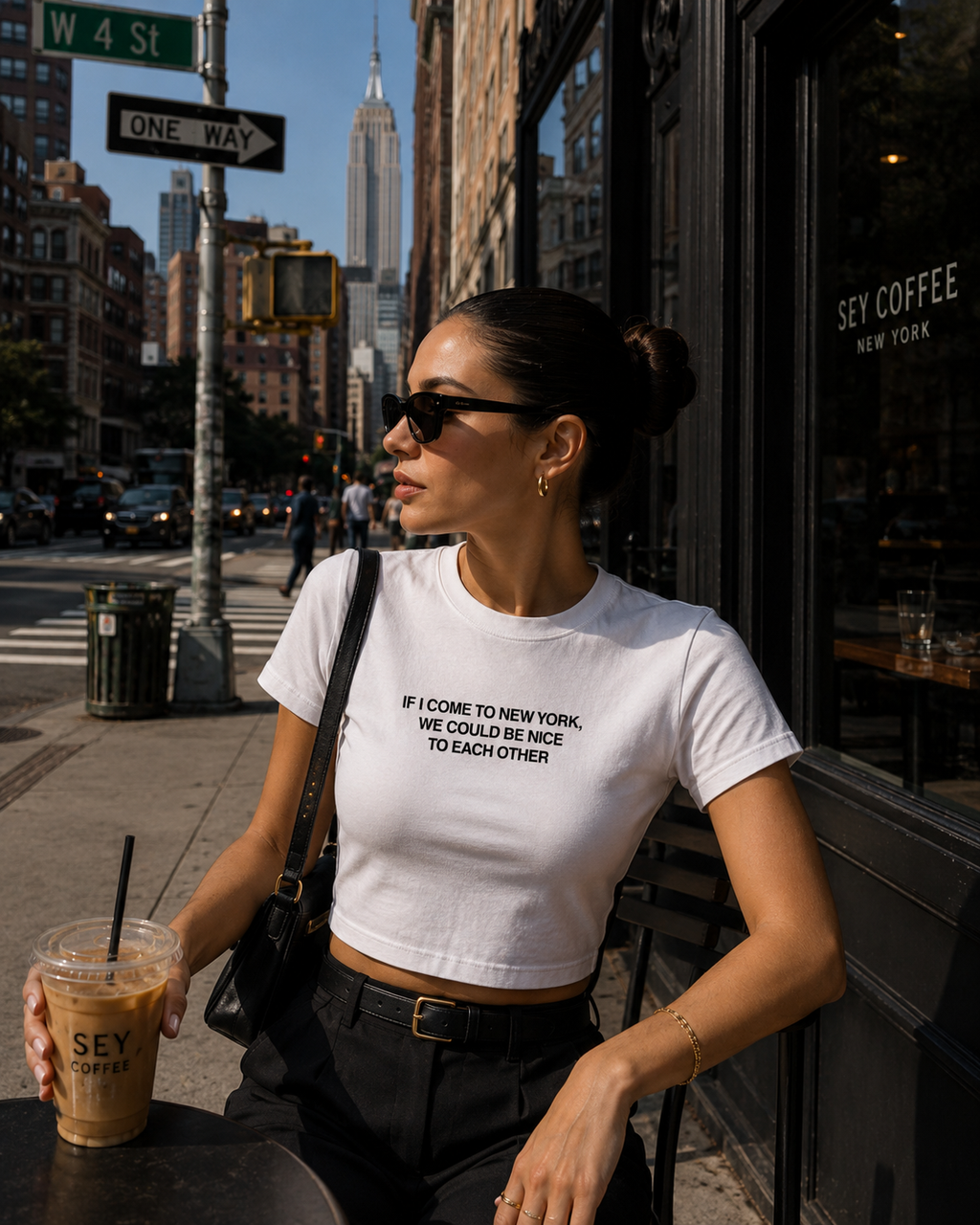 NICE TO EACH OTHER NEW YORK BABY TEE