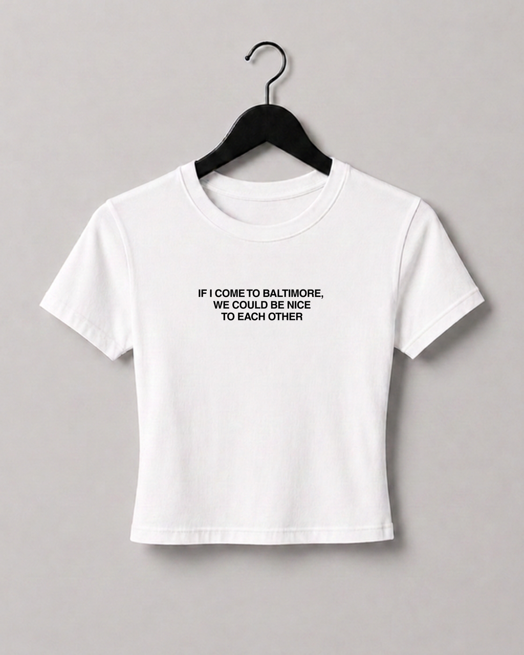 NICE TO EACH OTHER BALTIMORE BABY TEE